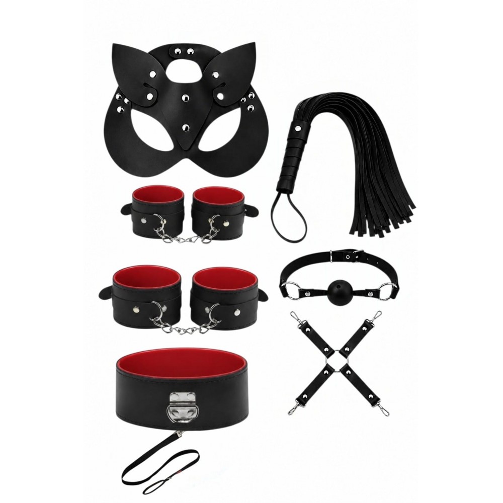 Mm0607 Siyah Kırmızı Kedi Kız