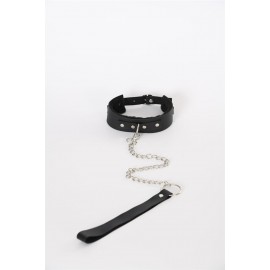 SİYAH  POLARLI FANTEZİ TASMA 