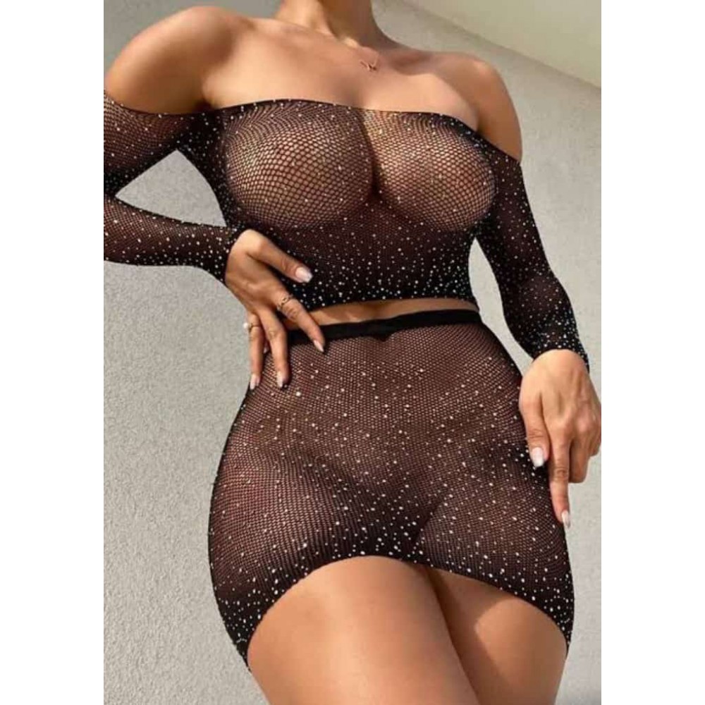 MİSS FELİZ TAŞLI VÜCUT ÇORABI 