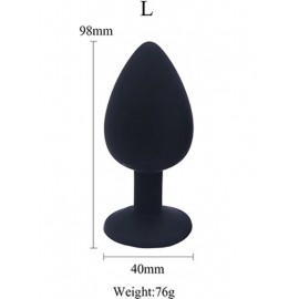 SİYAH L BEDEN SİLİKON PLUG