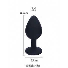 SİYAH M BEDEN SİLİKON PLUG