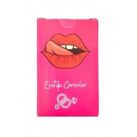 50 Parça Erotik Görev Kartları – Çiftler İçin Özel Oyun Seti