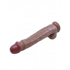 23,8 cm Kahverengi Dildo