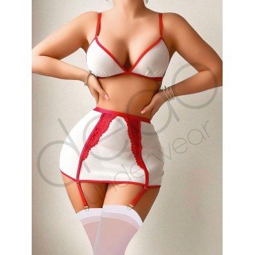 Çoraplı Fantazi Hemşire Kostümü