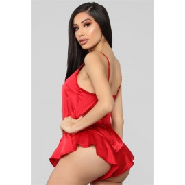 Saten Fantazi Mini Gecelik