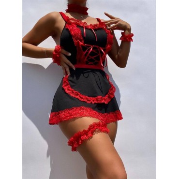 Nightlight Fantezi Hizmetçi Kostümü