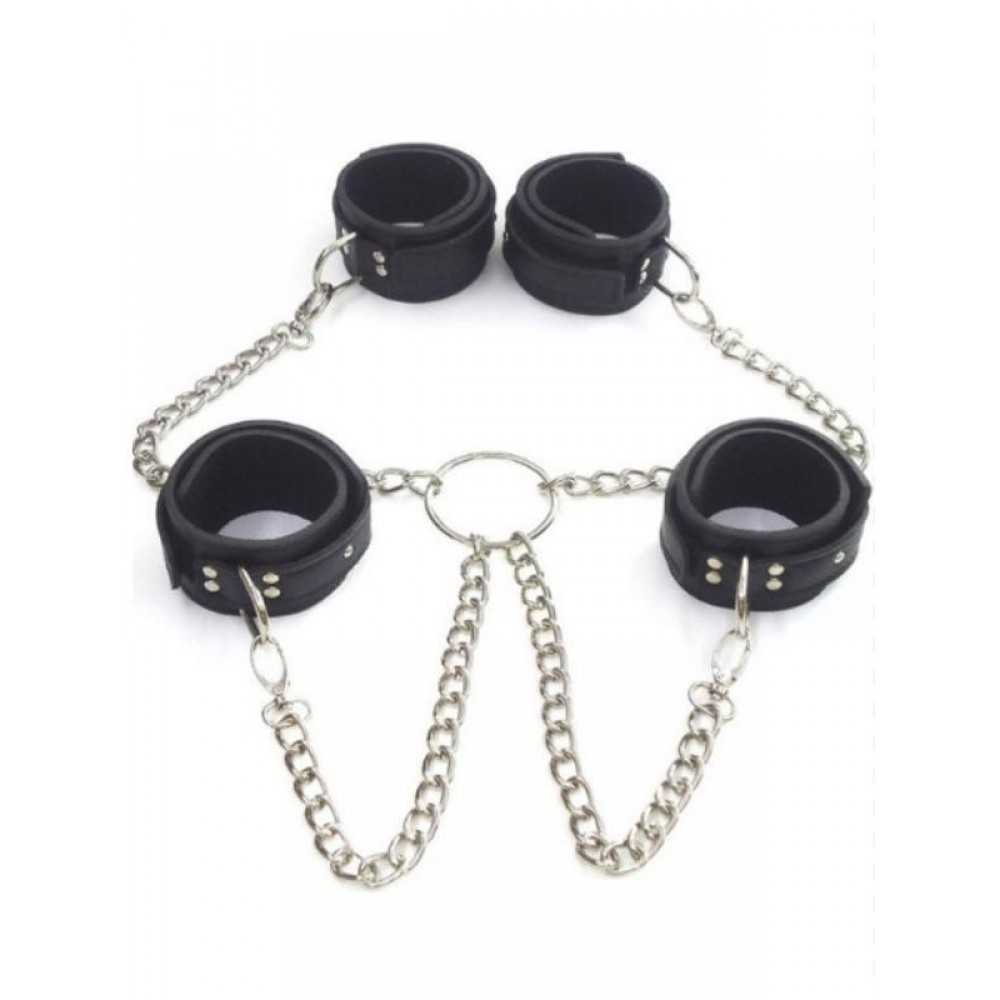 Mm0611 Siyah 4 Lü Kelepçe Set