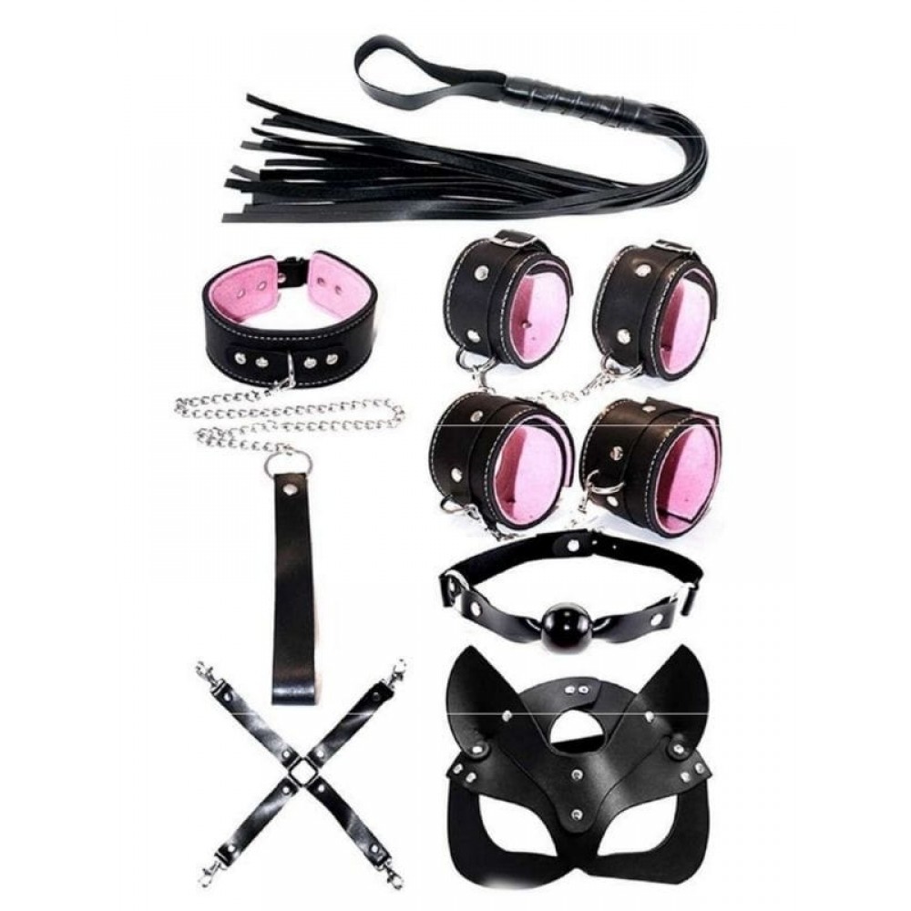 MM0602 Pembe kedi Kız 7 Parça Set