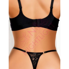 Bacak Bantlı Özel Bölgesi Açık Fantazi Külot